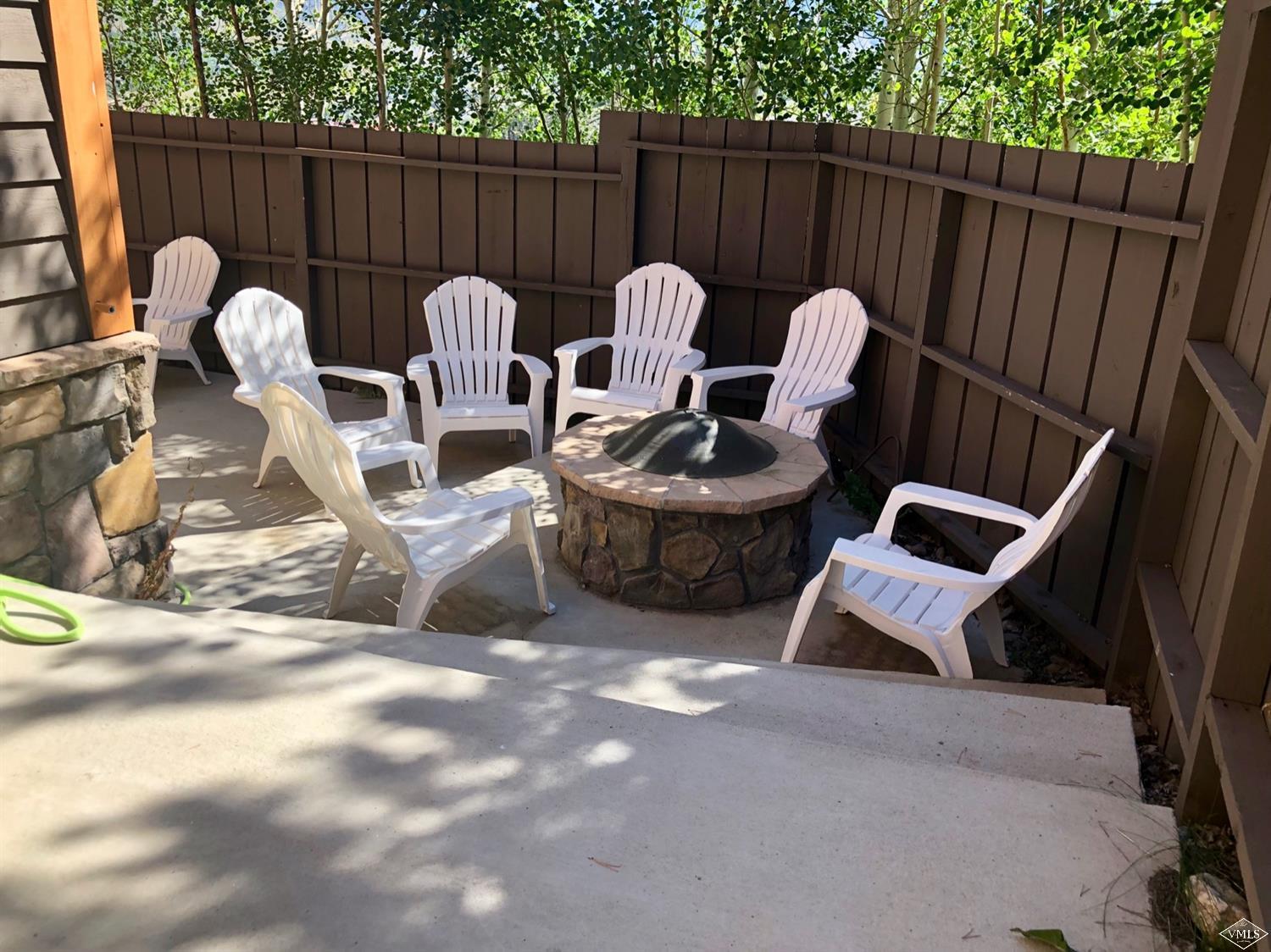 60 County Road, Unit 60A Silverthorne, CO 80497 - Photo 21 of 21 a view of outdoor space with seating space
