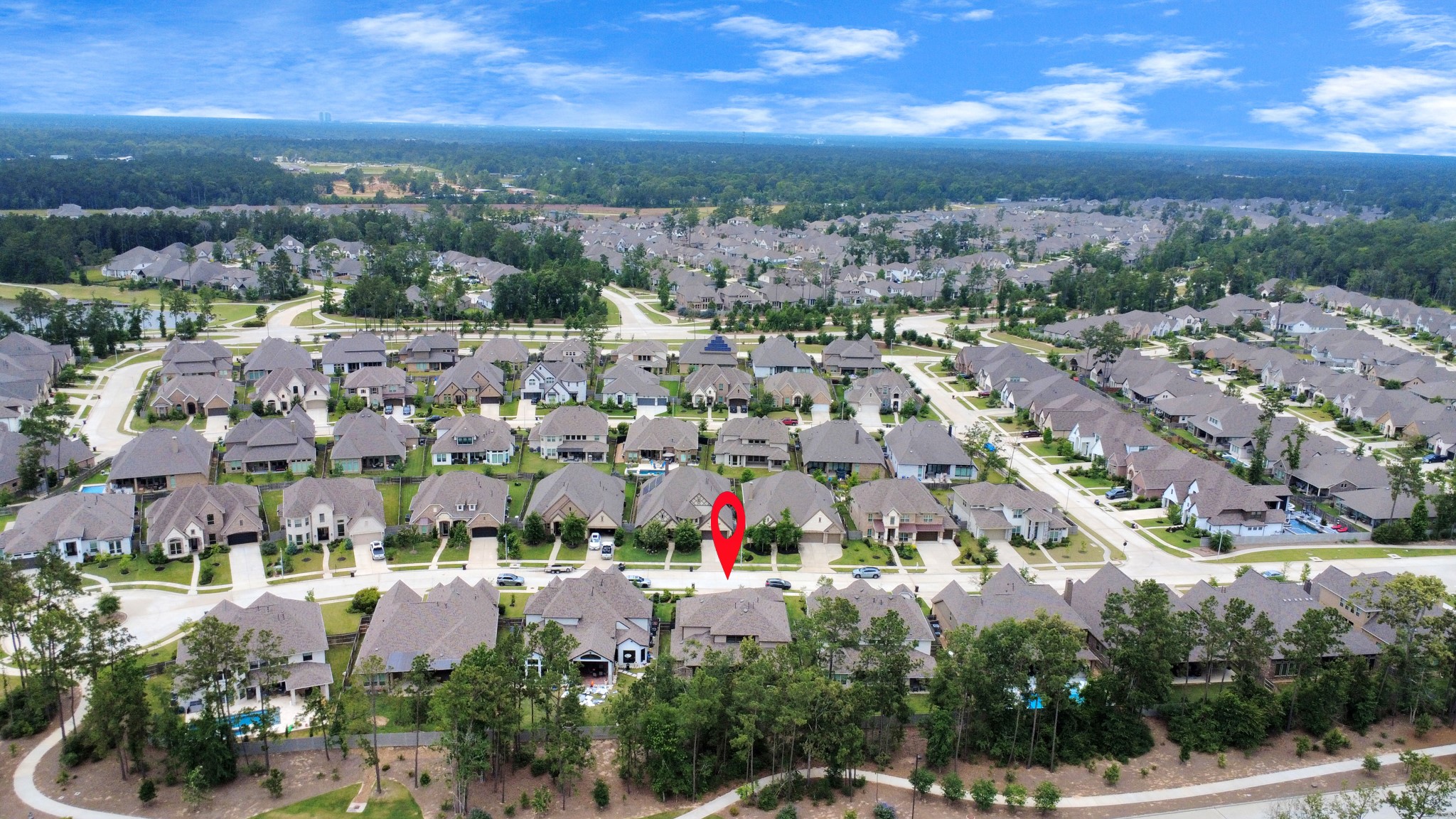 17355 Camillia Trail Conroe, TX 77302 - Photo 31 of 34 an aerial view of multiple house