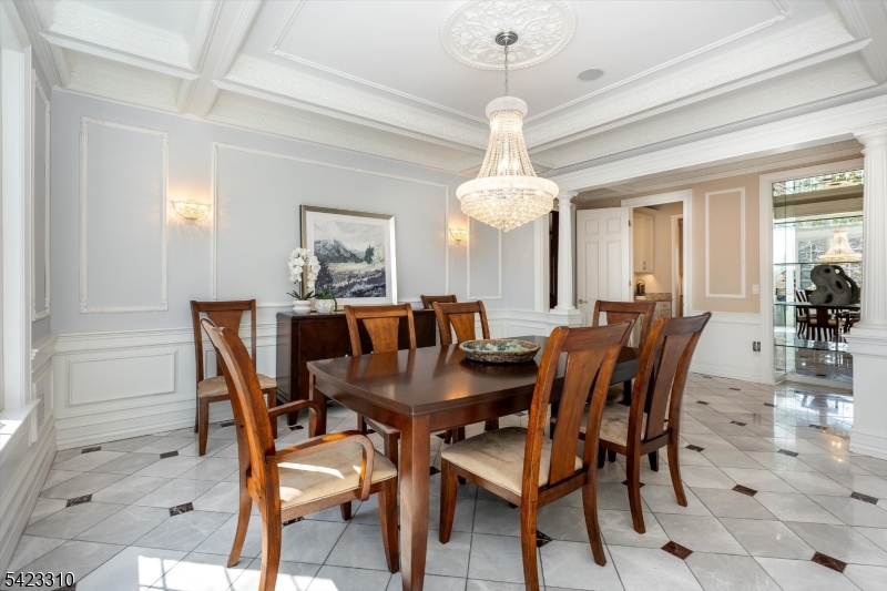 26 Mountain Ridge Drive Livingston, NJ 07039 - Photo 16 of 39 a view of a dining room with furniture