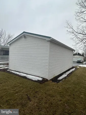 a backyard of a house
