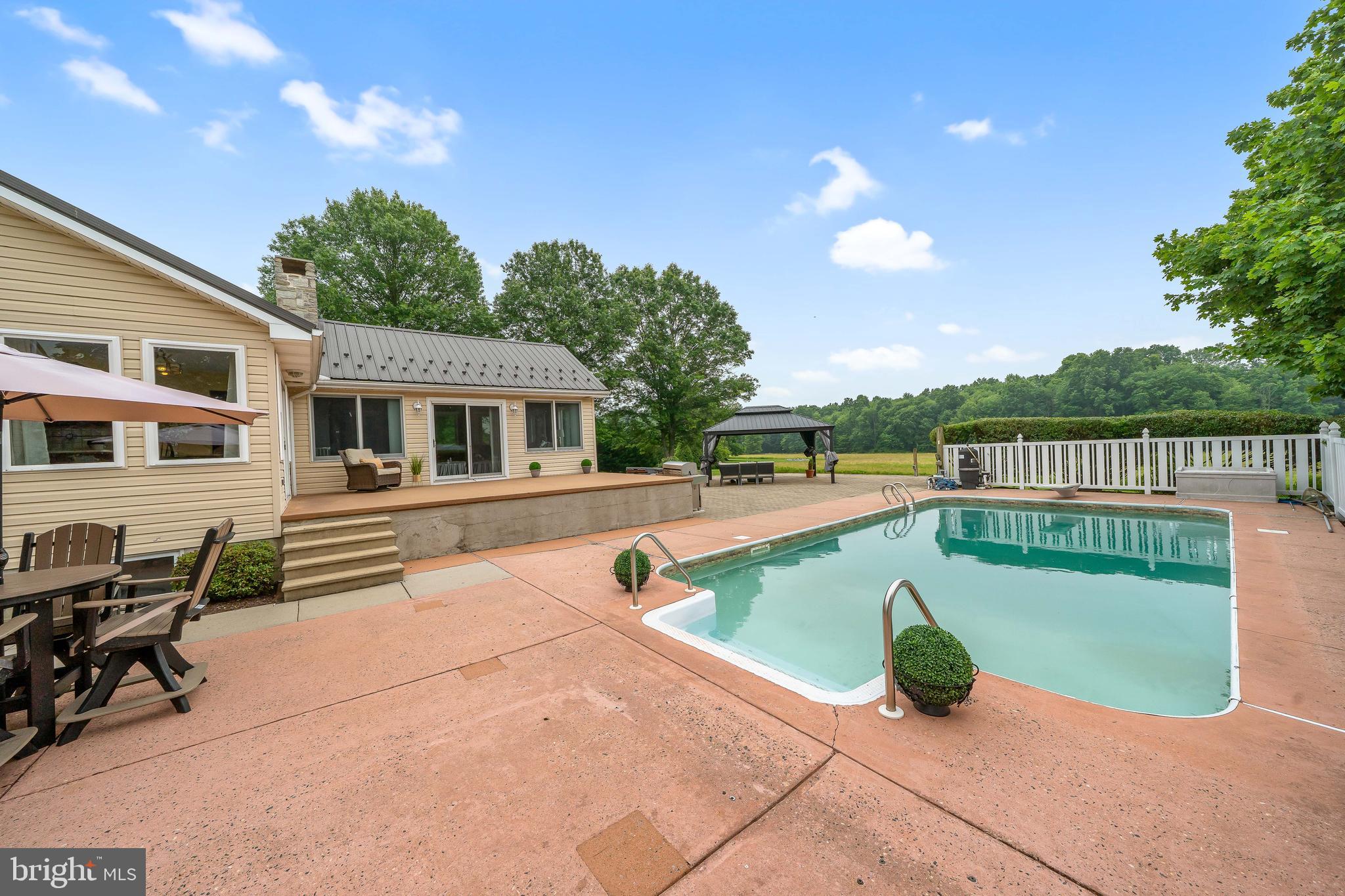284 Little New York Road Rising Sun, MD 21911 - Photo 46 of 62 16 x 32 in ground 8' deep pool with diving board
