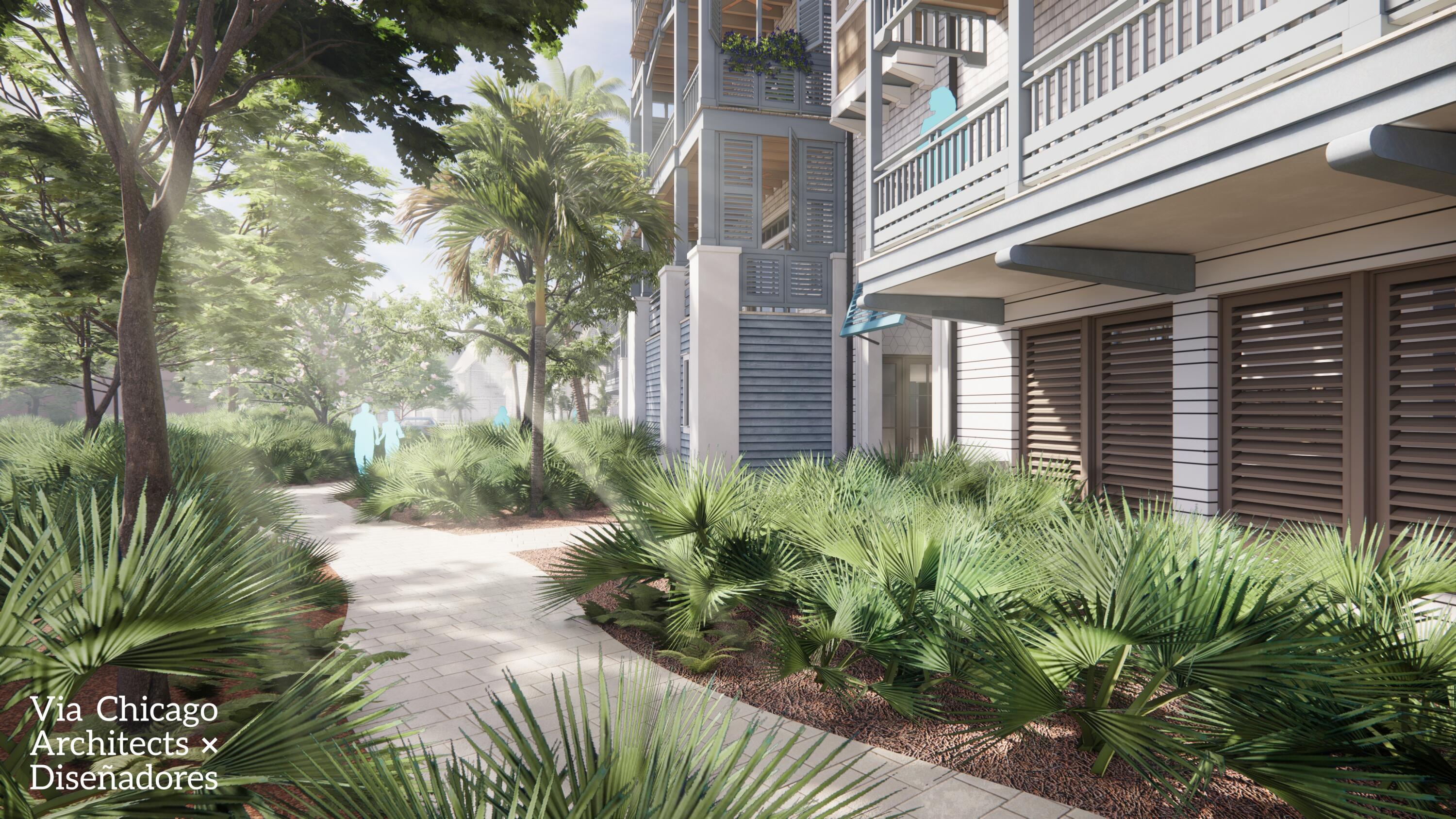 65 Grace Point Way Inlet Beach, Unit B2 Inlet Beach, FL 32461 - Photo 2 of 11 a view of a pathway both side of house