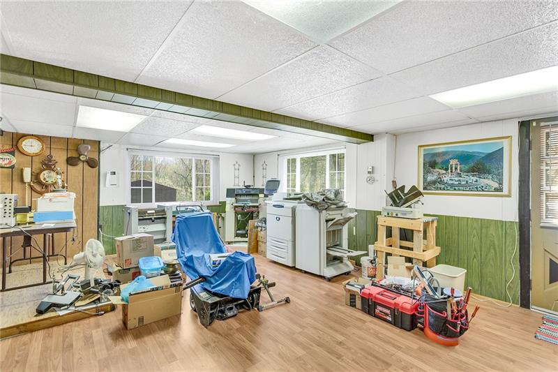 154 Bryson Road Gibsonia, PA 15044 - Photo 28 of 41 a view of a room with gym equipment