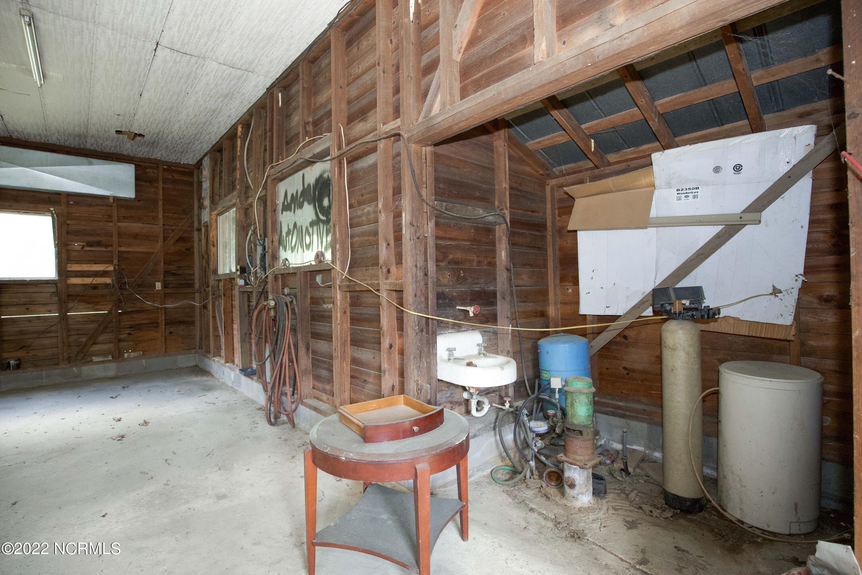 1308 Browns Mill Road Robbins, NC 27325 - Photo 18 of 24 1308 Browns Mill Rd inside garage well a