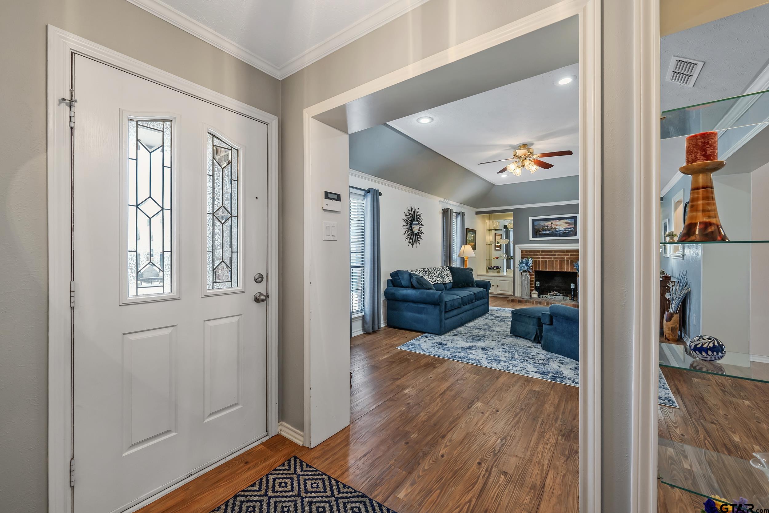 3309 Trafalgar Square Tyler, TX 75701 - Photo 4 of 23 a view of living room and kitchen view