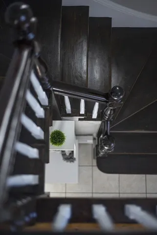 a close view of stove