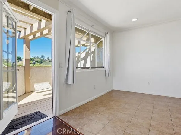 a view of front door