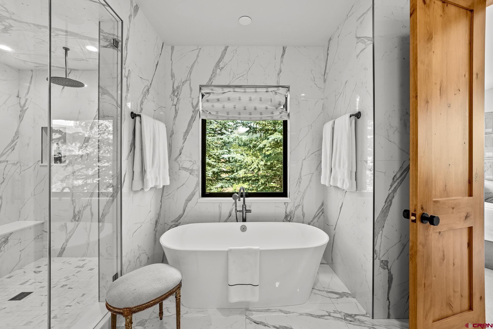 220 Hideout Trail Durango, CO 81301 - Photo 25 of 35 a bathroom with a sink a toilet and shower