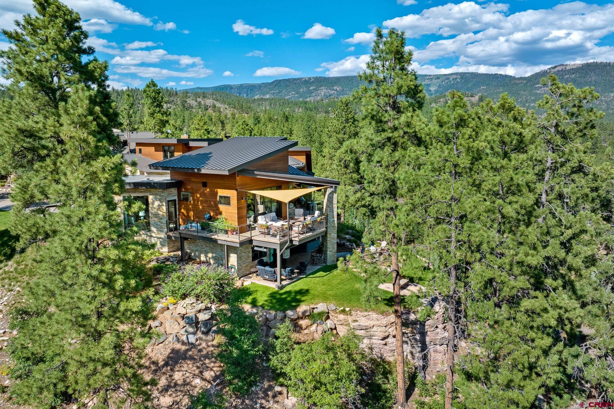 220 Hideout Trail Durango, CO 81301 - Photo 10 of 35 view of an outdoor sitting area with golf course