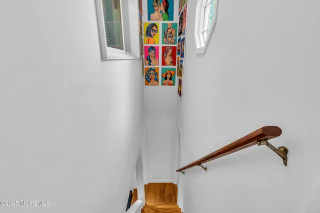 a close up of a wall