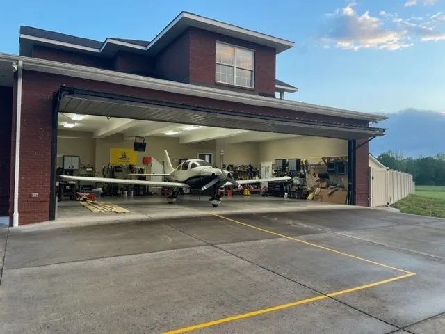 a view of a building entrance