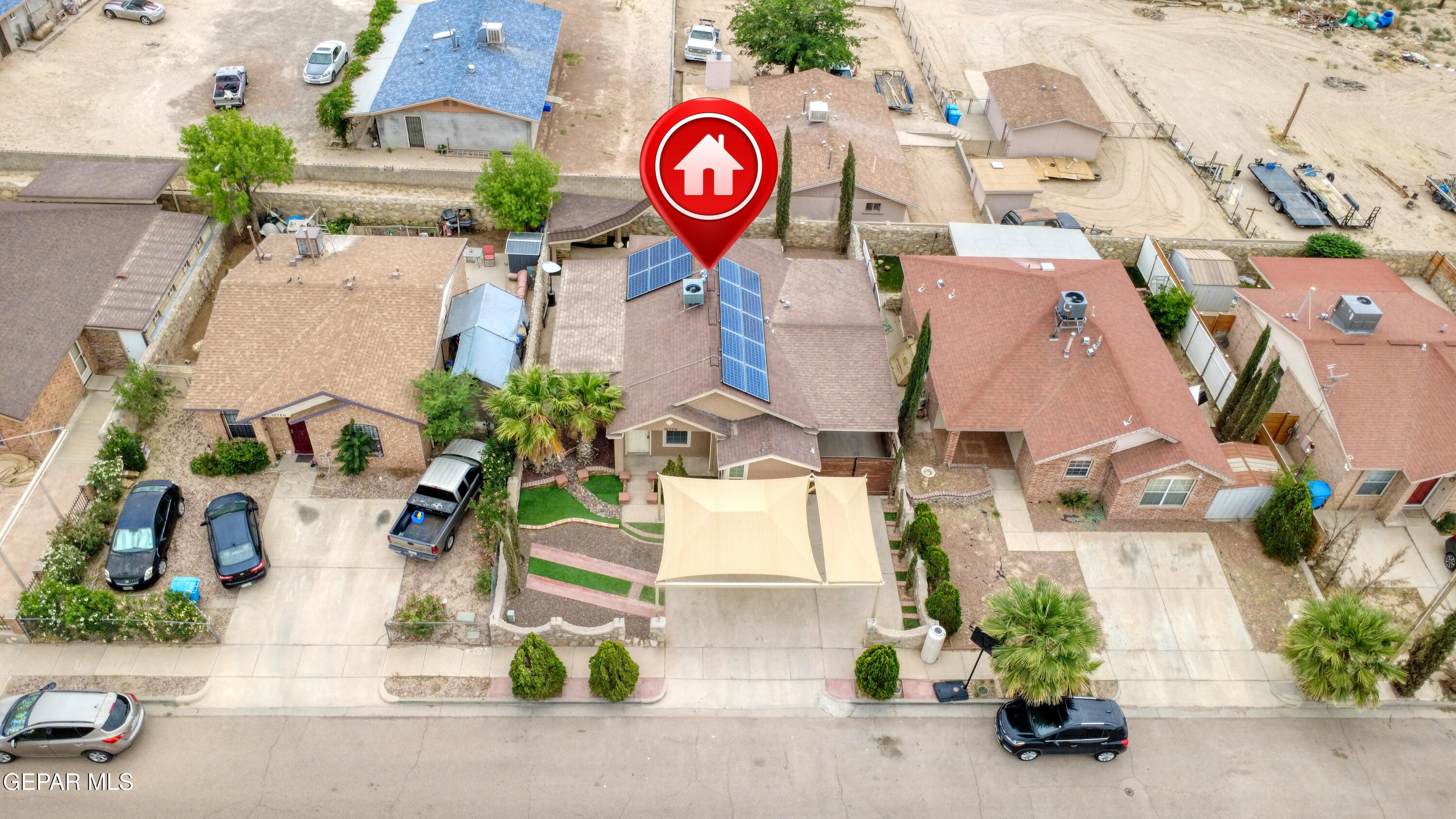 10776 Spring Valley Circle Socorro, TX 79927 - Photo 2 of 32 3-print-DJI_0572-Edit