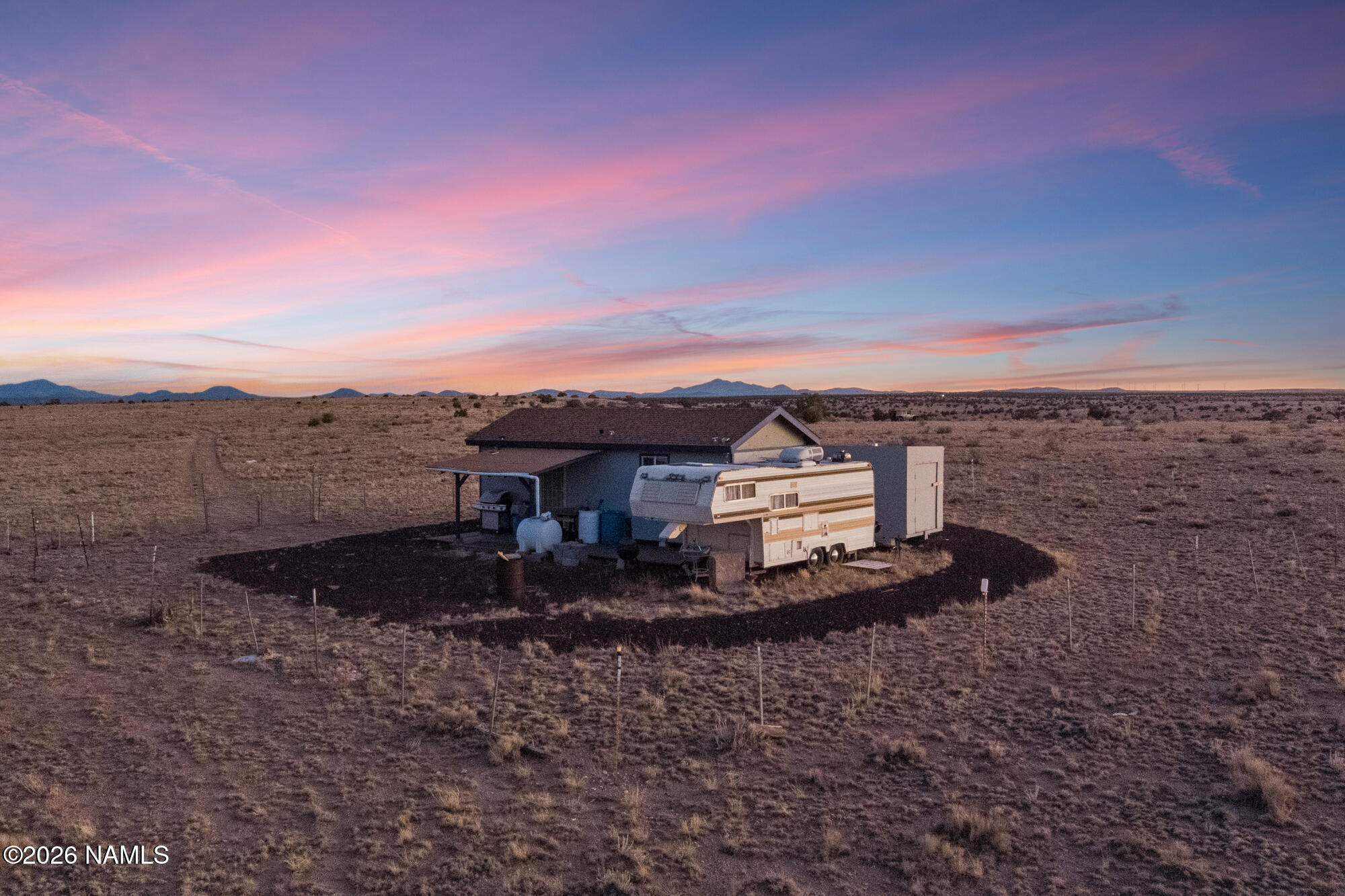8509 West Thunder Valley Road, Unit 921 Williams, AZ 86046 - Photo 6 of 41 a view of a dry yard with mountain