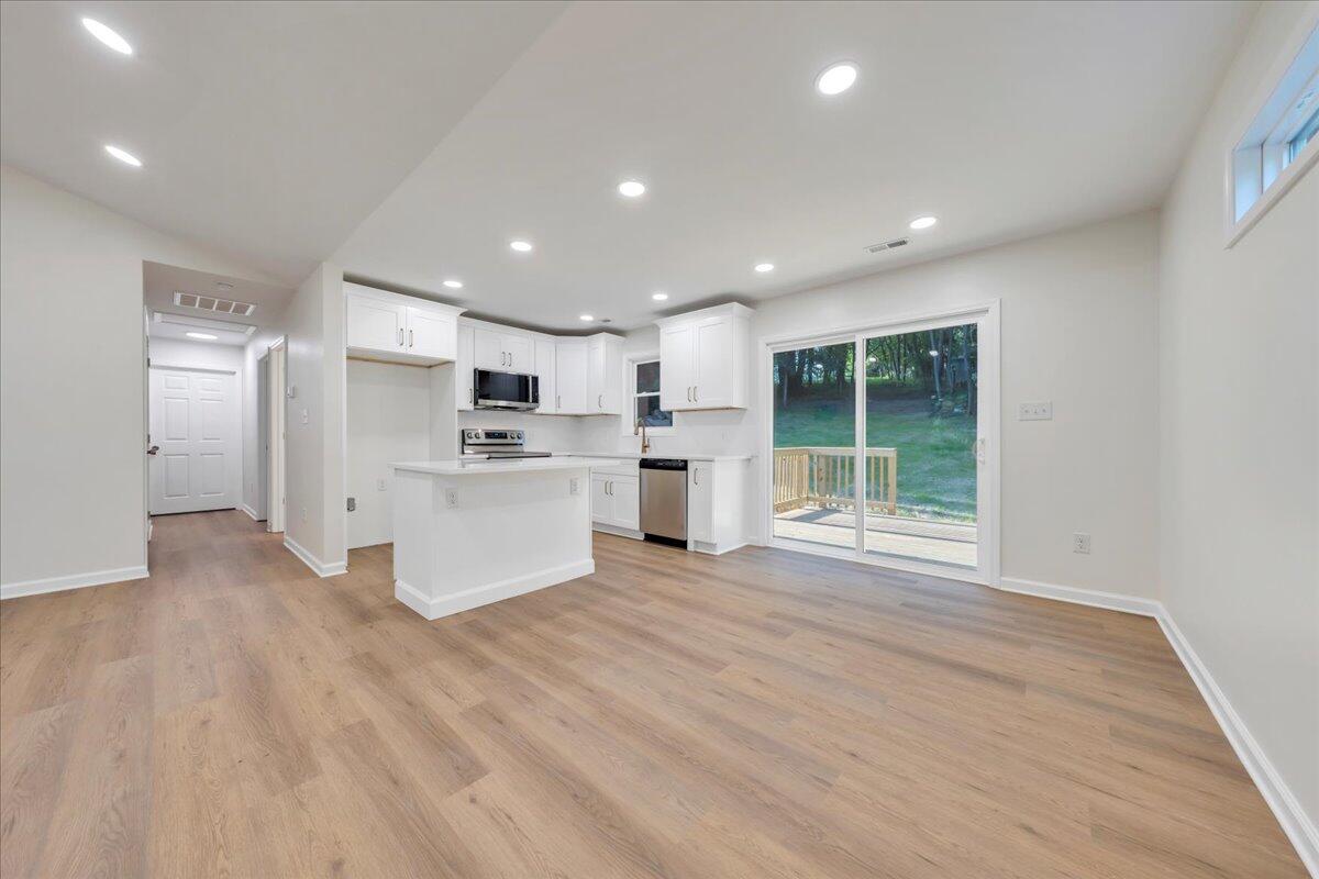 3713 Pinevale Road Roanoke, VA 24018 - Photo 15 of 46 a view of kitchen with stainless steel appliances refrigerator oven and cabinets