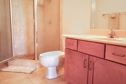 a view of outdoor space with seating