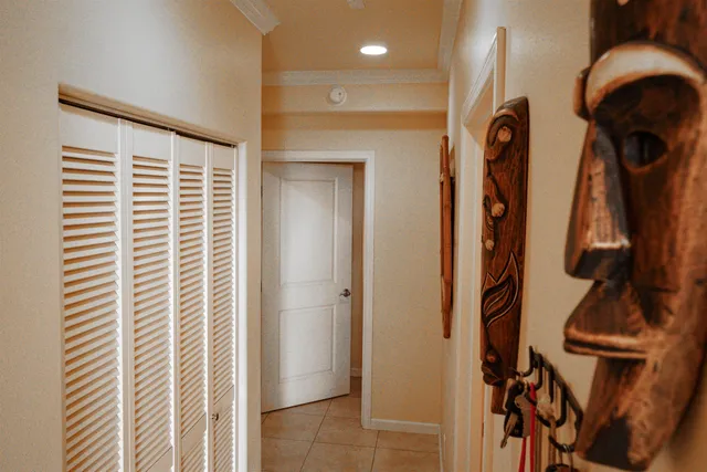 a view of a storage room