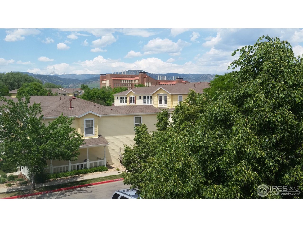 3910 Colorado Avenue, Unit C Boulder, CO 80303 - Photo 17 of 34 View from 2nd Bedroom