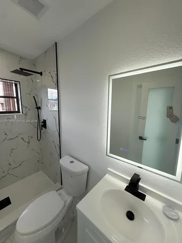 an empty room with a natural light