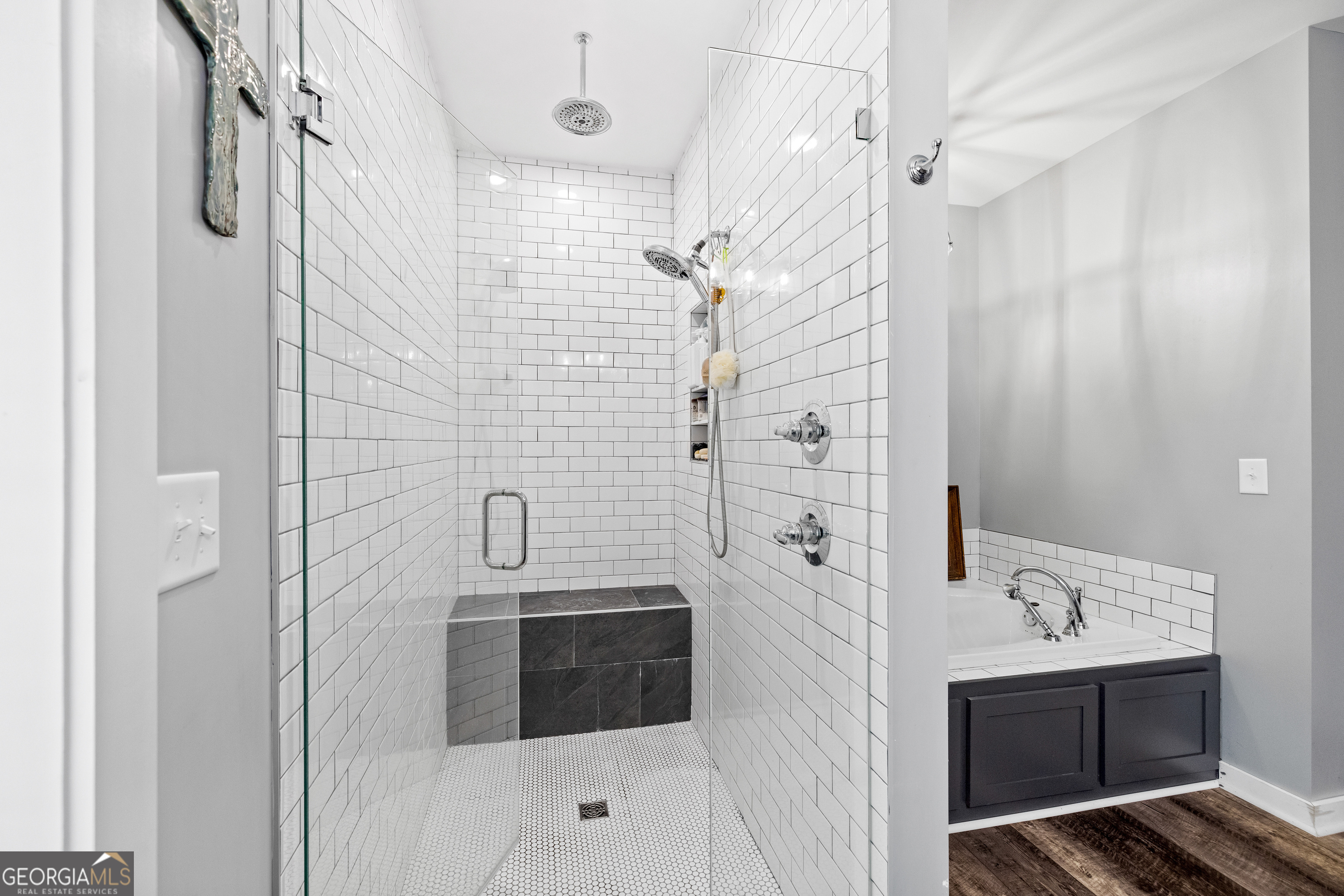 2109 Brewers Mill Road Elberton, GA 30635 - Photo 16 of 51 a bathroom with a sink a toilet and shower