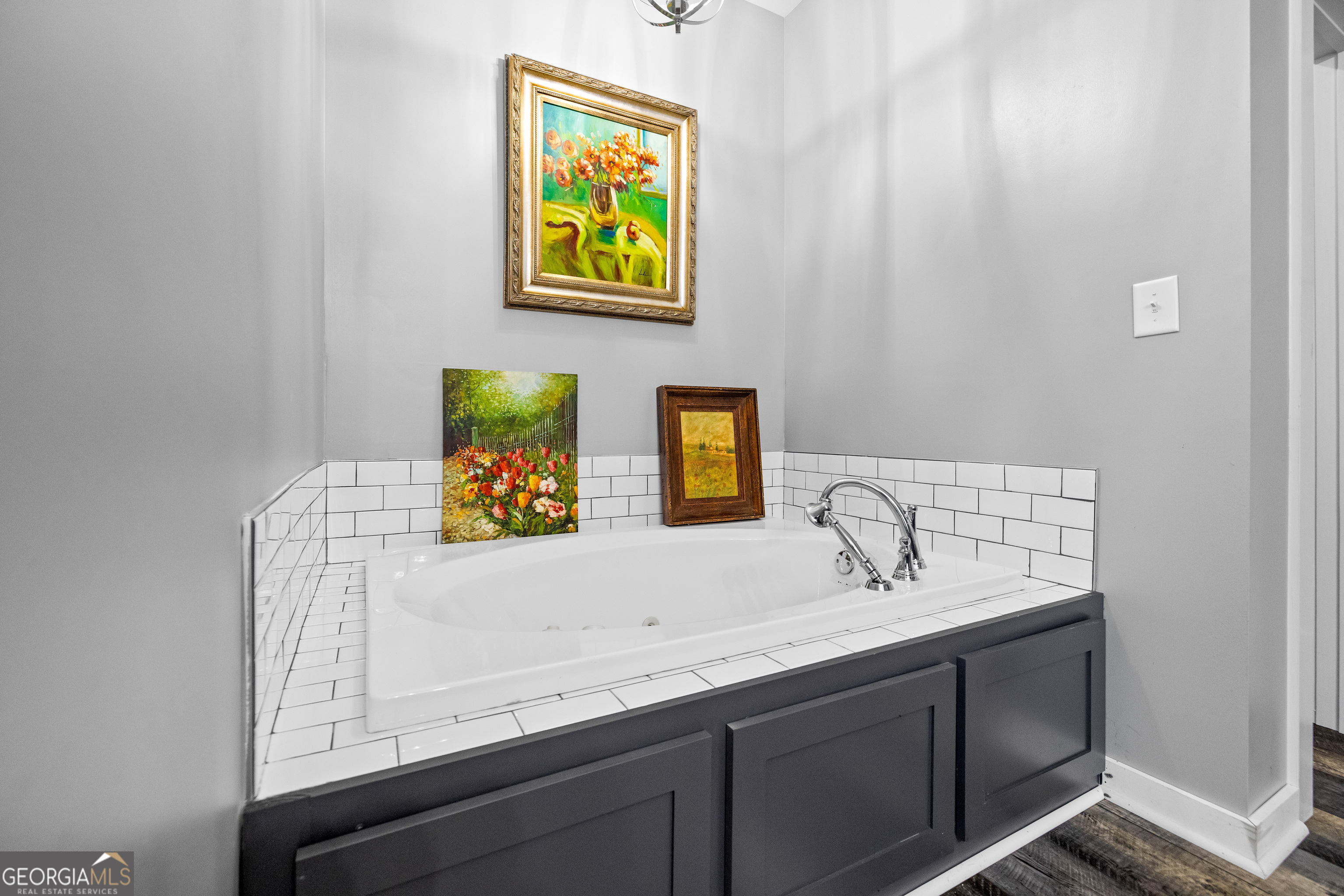 2109 Brewers Mill Road Elberton, GA 30635 - Photo 17 of 51 a bathroom with a sink and a mirror