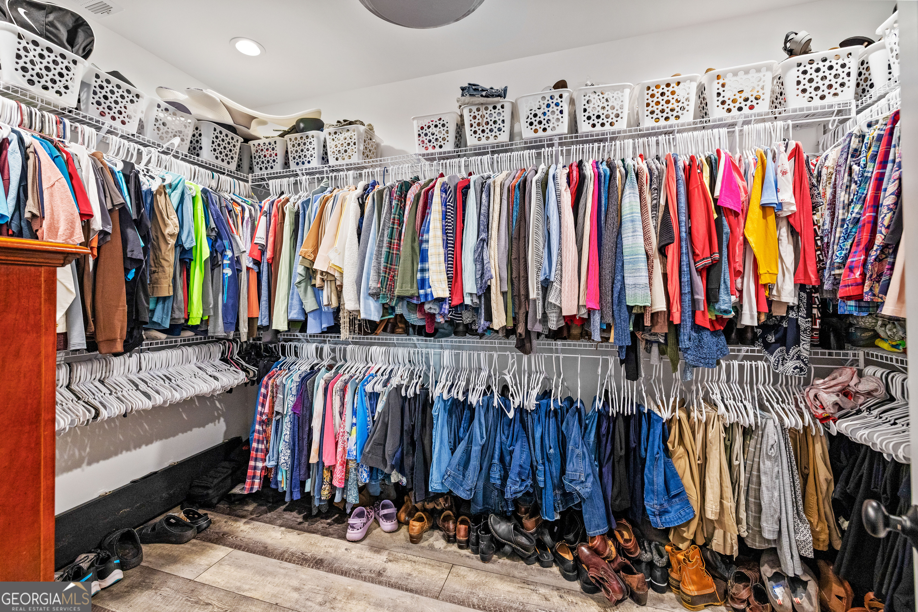 2109 Brewers Mill Road Elberton, GA 30635 - Photo 18 of 51 a view of walk in closet with clothes