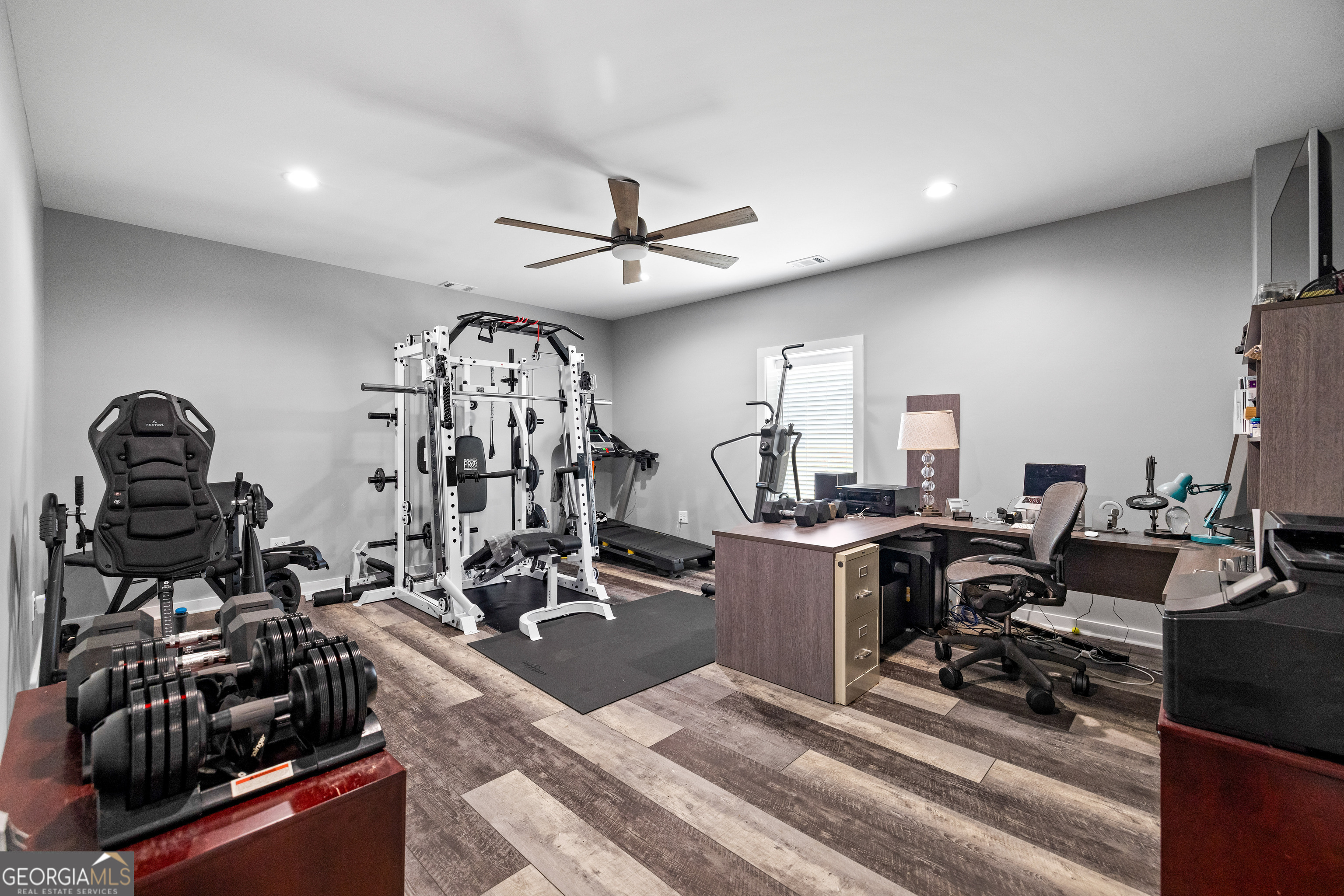 2109 Brewers Mill Road Elberton, GA 30635 - Photo 19 of 51 a view of a room with gym equipment