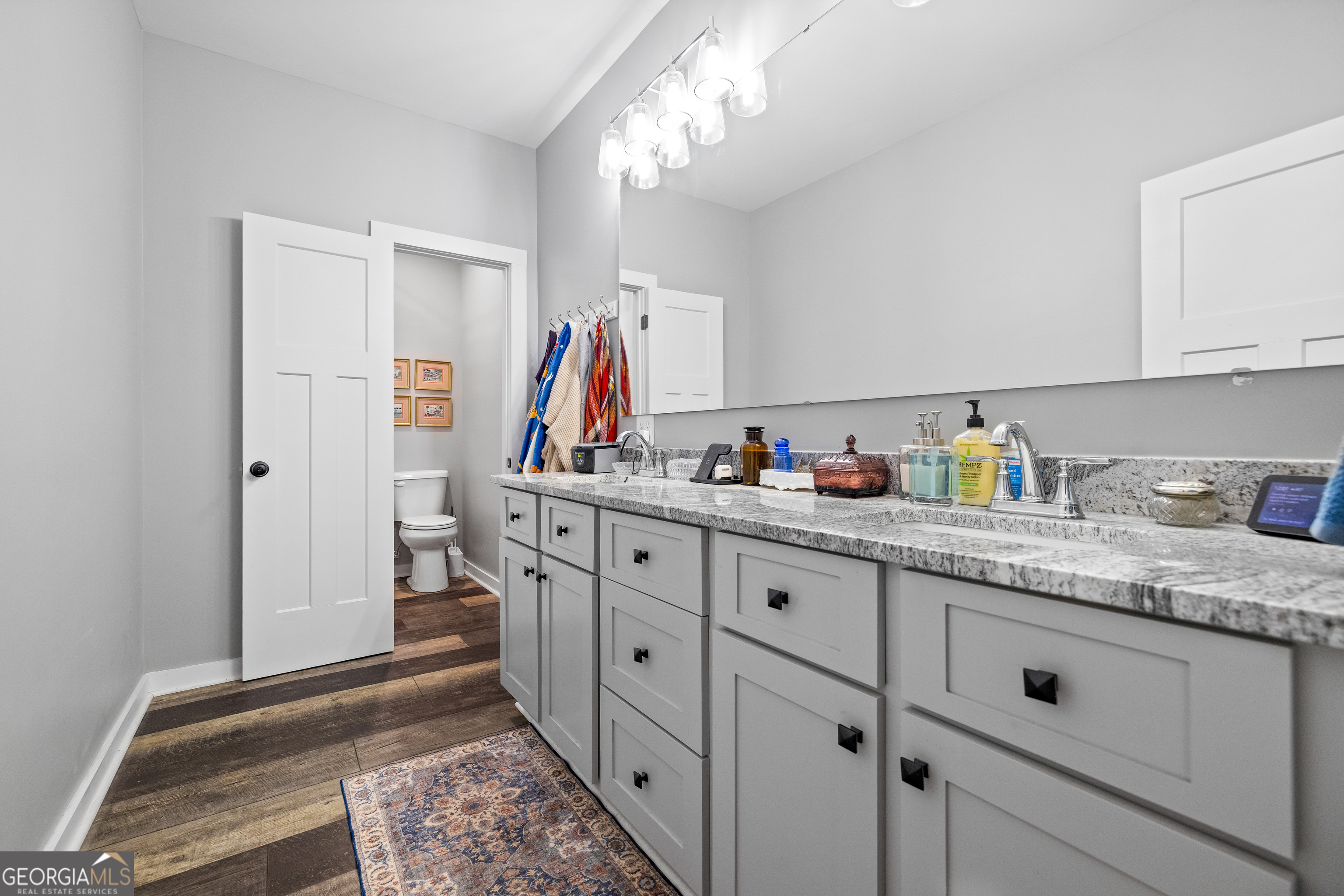 2109 Brewers Mill Road Elberton, GA 30635 - Photo 21 of 51 a hall with cabinets and a sink