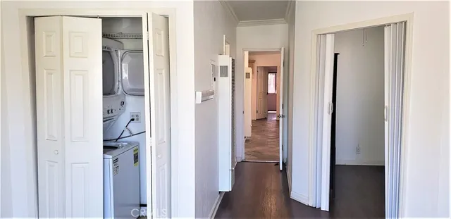 a view of a bathroom with a bathroom