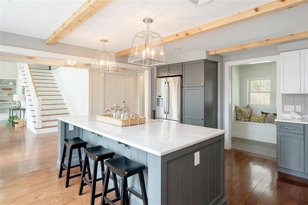 145 Shore Road Cape Neddick, ME 03902 - Photo 14 of 35 Kitchen flows beautifully into great...