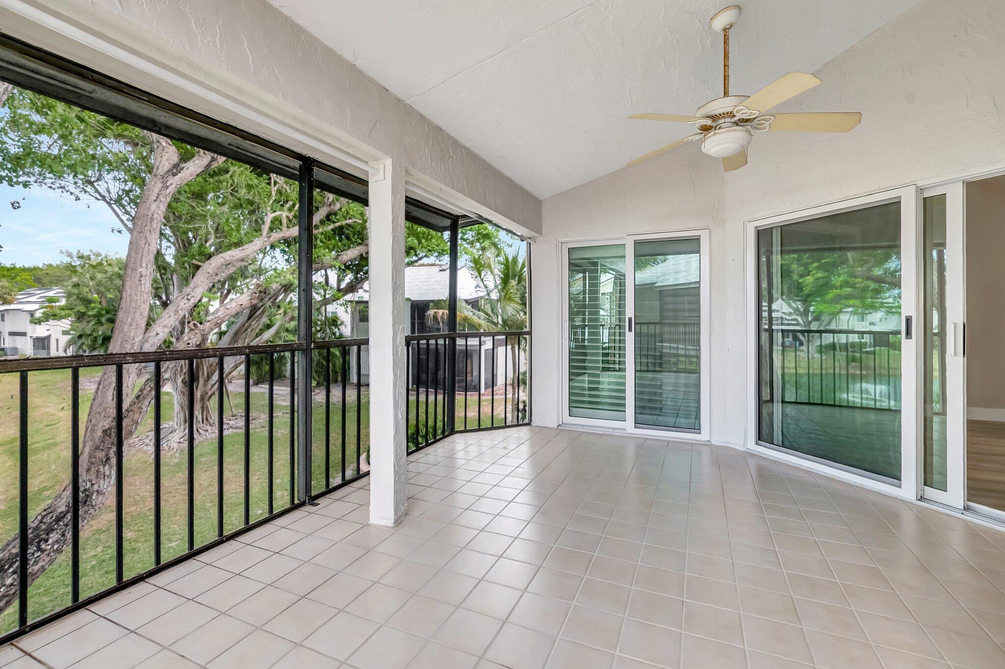 23228 Fountain View Drive, Unit B Boca Raton, FL 33433 - Photo 36 of 49 Screened Balcony