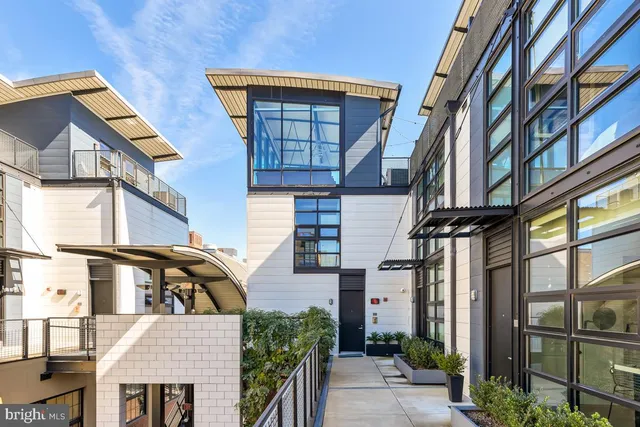 front view of a house with a street