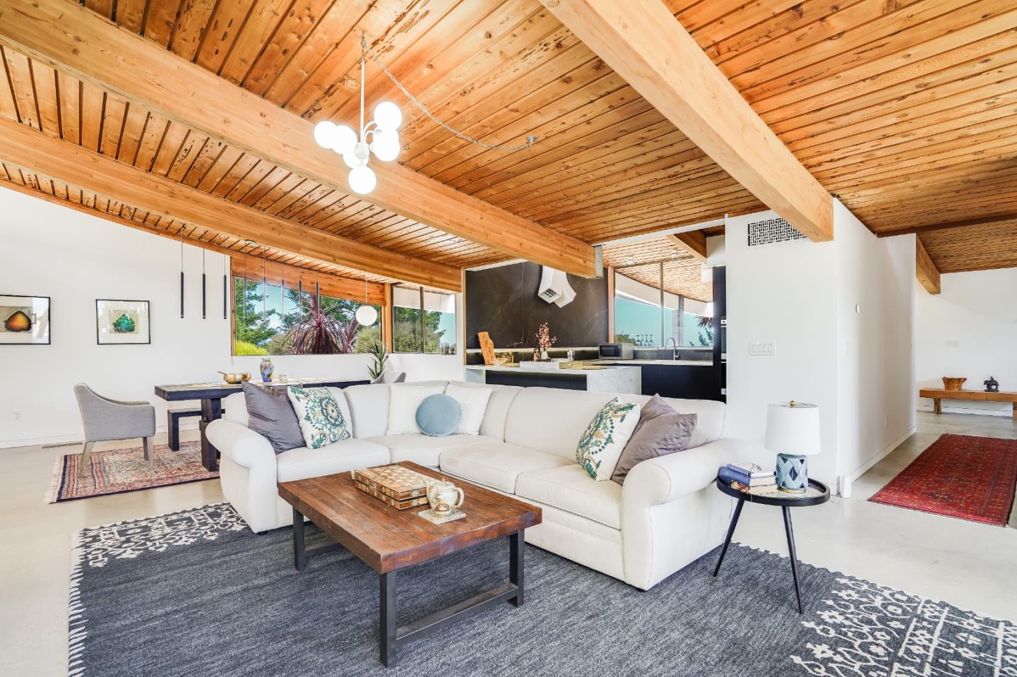 18518 Favre Ridge Road Los Gatos, CA 95033 - Photo 21 of 46 a living room with furniture and a rug
