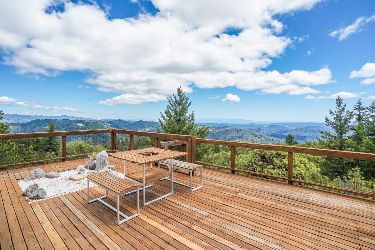 18518 Favre Ridge Road Los Gatos, CA 95033 - Photo 9 of 46 a view of a terrace with furniture