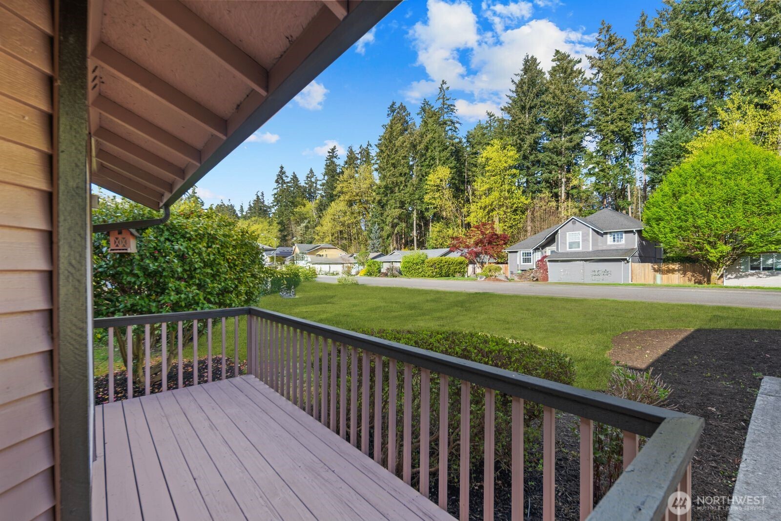 26121 193rd Place Southeast Covington, WA 98042 - Photo 3 of 21 a view of a deck with a yard