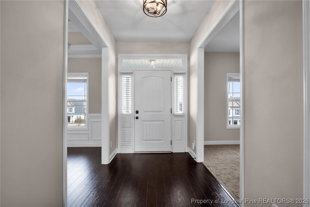 171 Tellmont Street Raeford, NC 28376 - Photo 6 of 46 wooden floor with windows and closet in a room