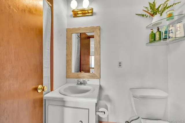 a view of a door and chair