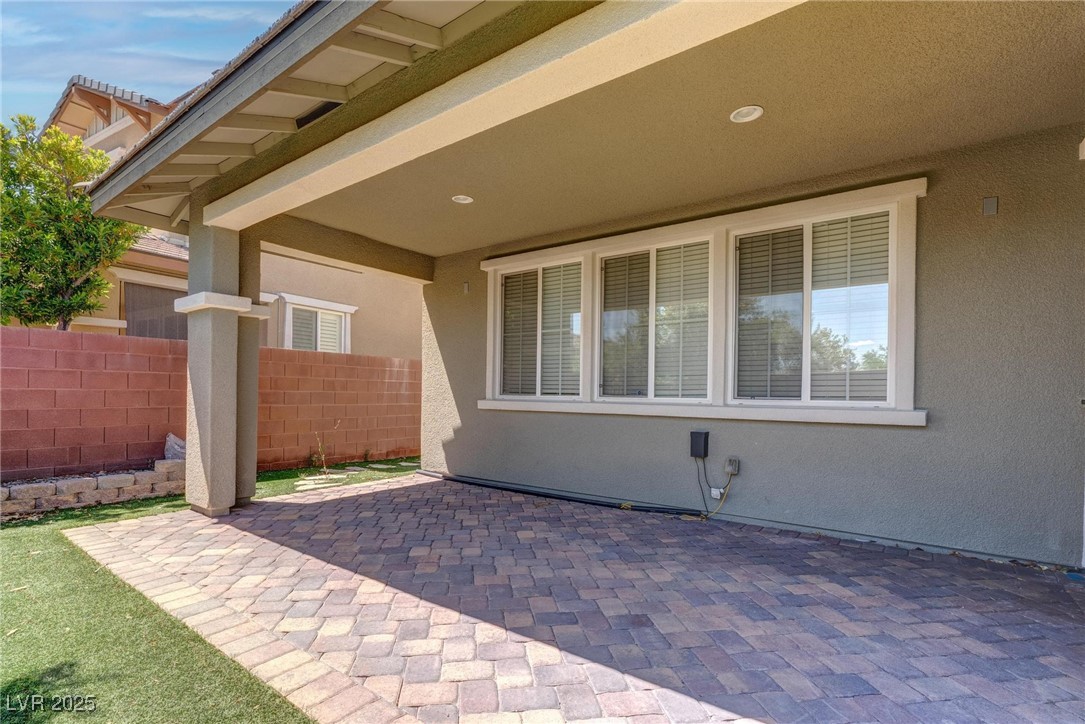 10273 Aragon Crown Road Las Vegas, NV 89135 - Photo 42 of 45 View of patio / terrace