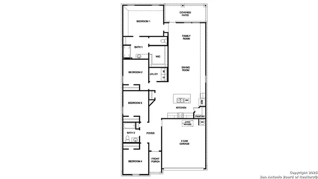 a picture of a floor plan