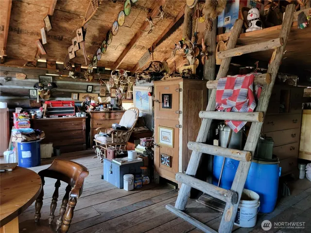 a view of storage and utility room