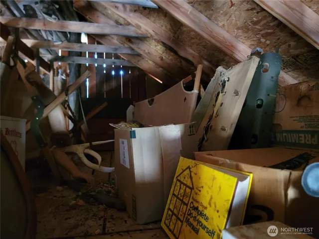 a view of an chairs in patio