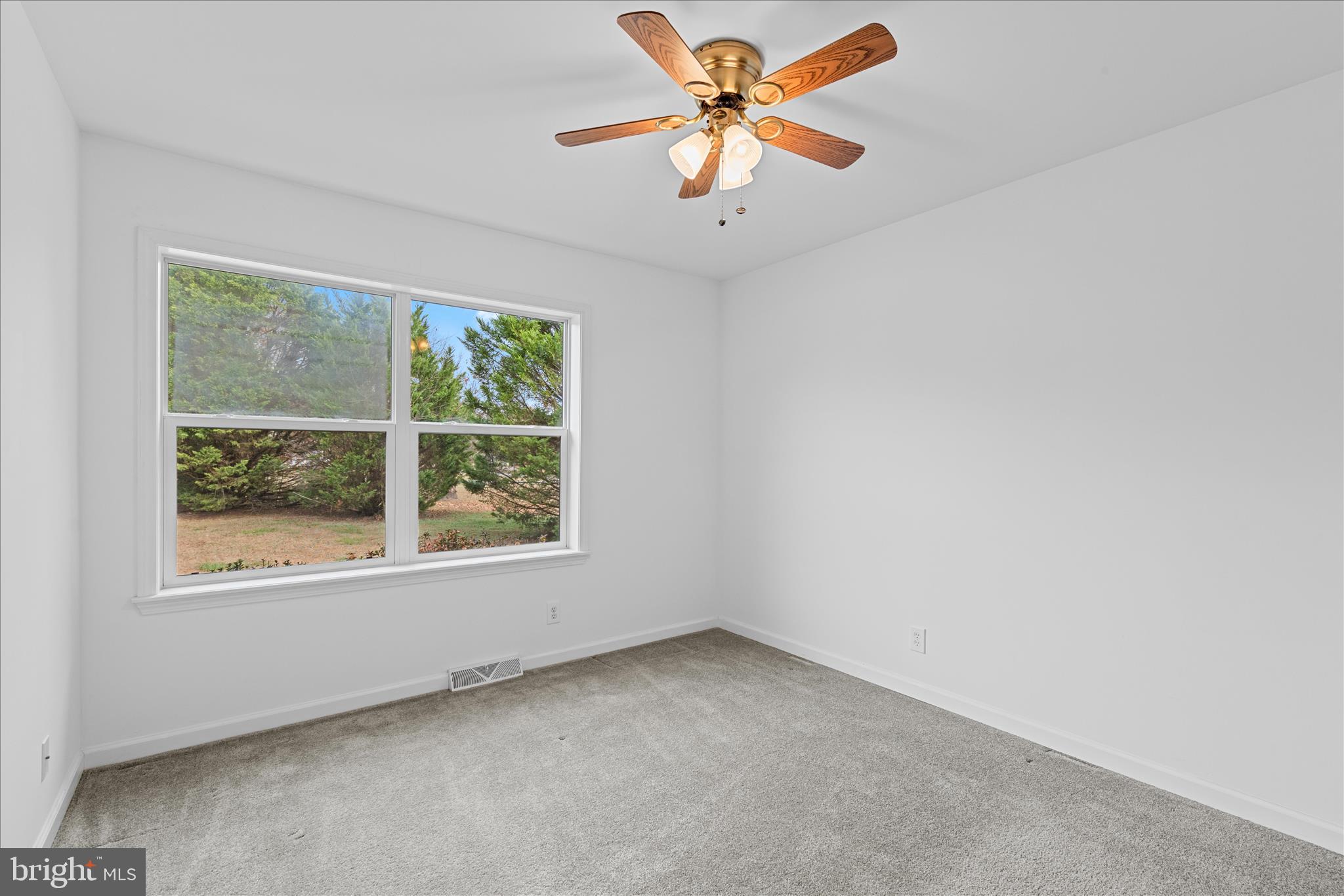 12454 Mirey Branch Road Laurel, DE 19956 - Photo 33 of 51 an empty room with a window and a fan
