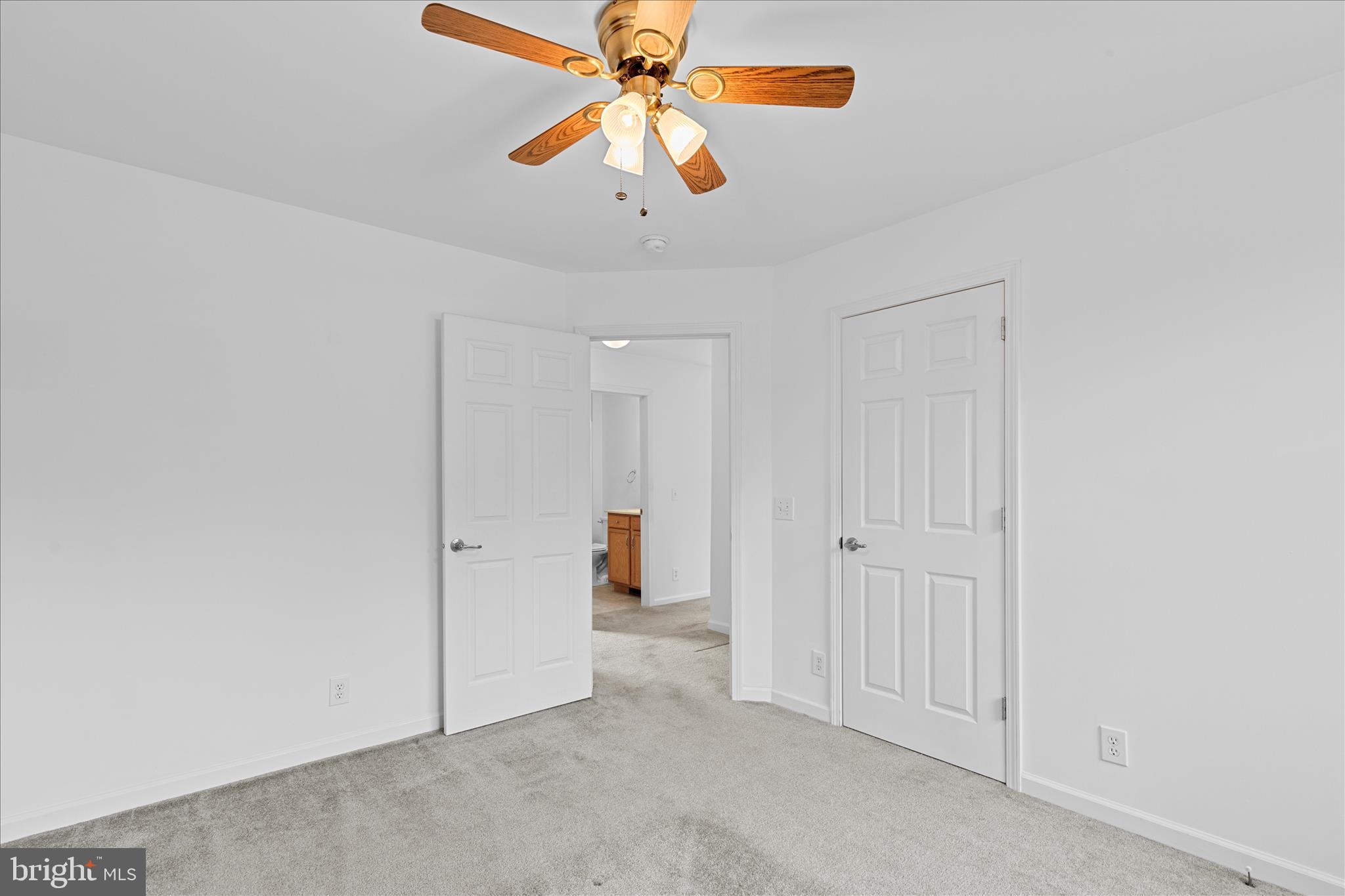 12454 Mirey Branch Road Laurel, DE 19956 - Photo 35 of 51 an empty room with chandelier fan