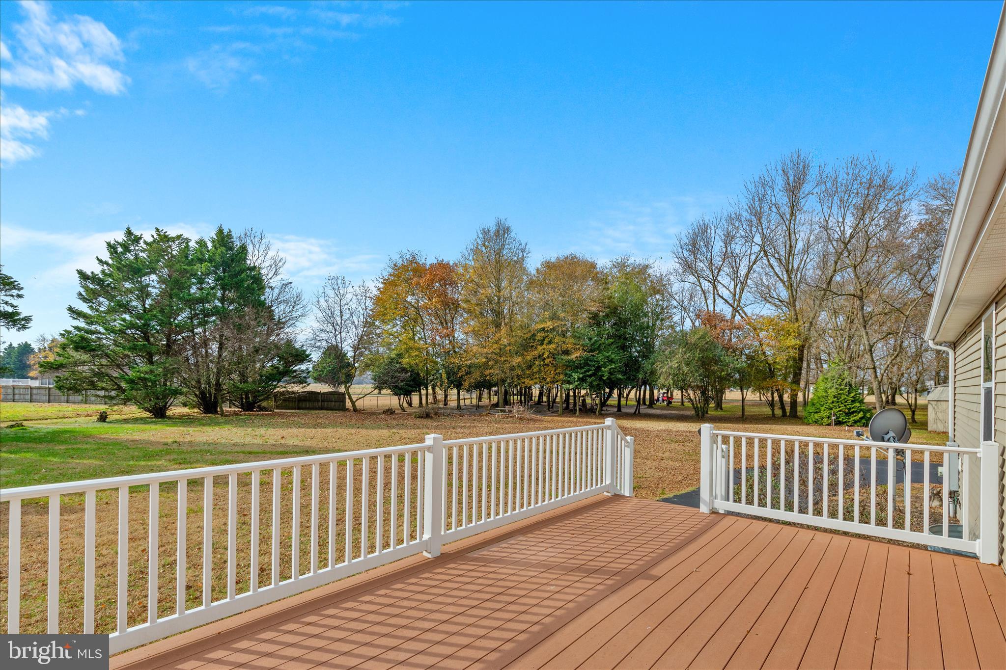 12454 Mirey Branch Road Laurel, DE 19956 - Photo 42 of 51 a view of deck with wooden floor and fence