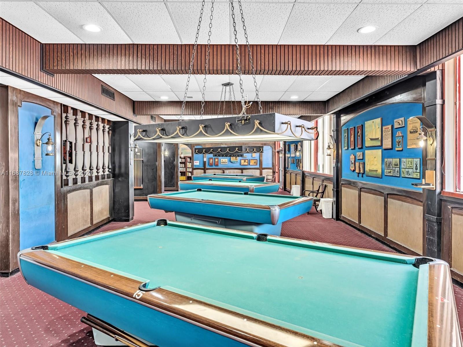 2980 Point E Drive, Unit D508 Aventura, FL 33160 - Photo 34 of 53 a room with pool table and windows