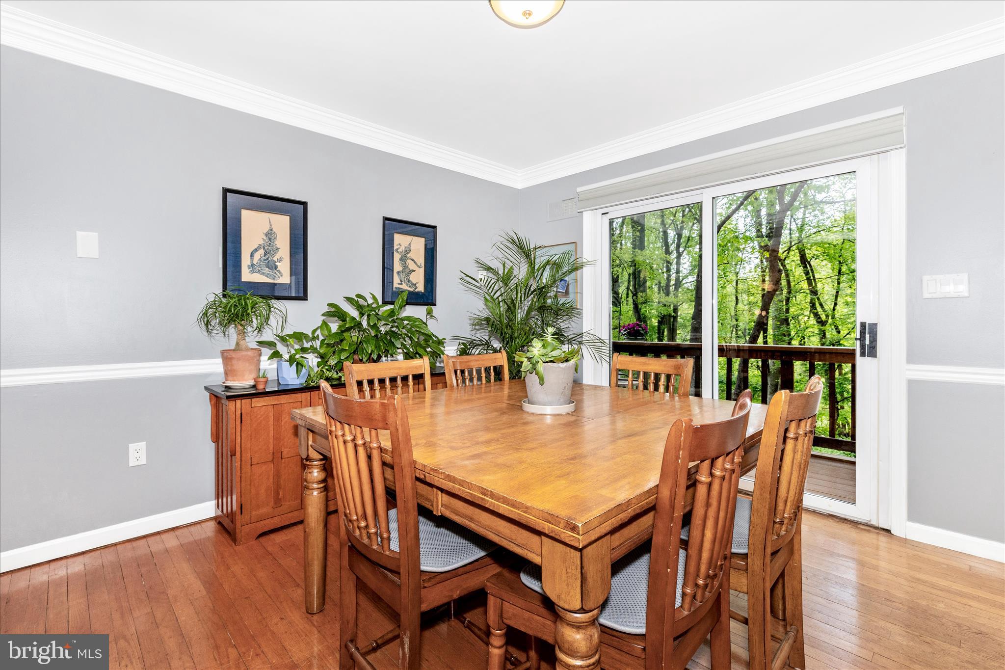 7946 Helmart Drive Laurel, MD 20723 - Photo 17 of 50 dining room w gorgeous view