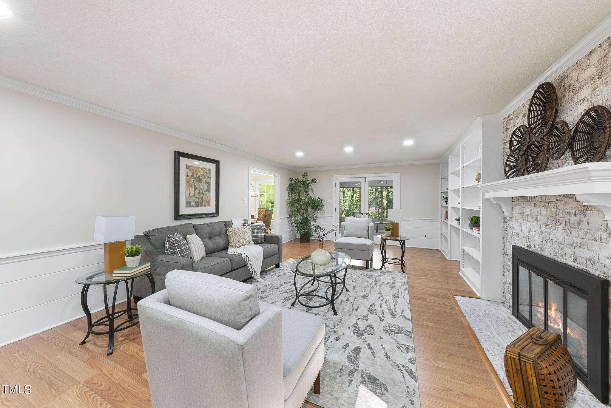 216 Baytree Lane Raleigh, NC 27615 - Photo 11 of 28 Living Room