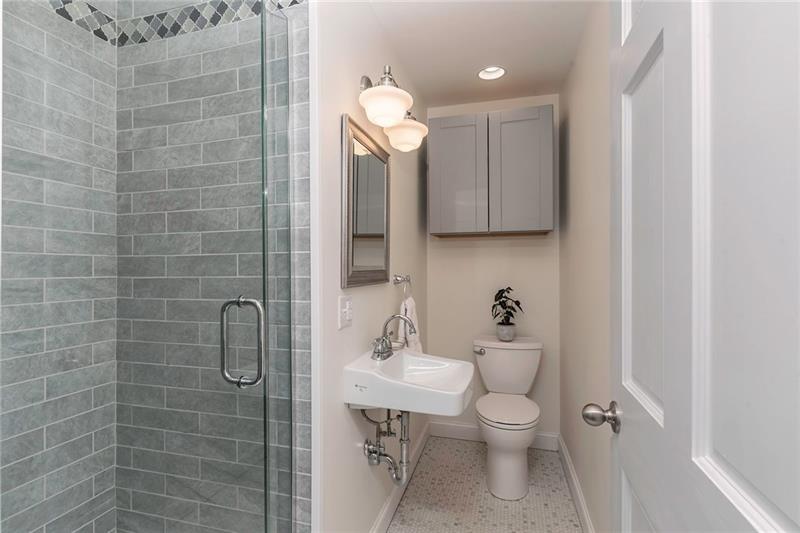 3325 Comanche Road Pittsburgh, PA 15241 - Photo 16 of 25 Renovated Master Bath with Custom Shower Surround and Carrara Mable Flooring!