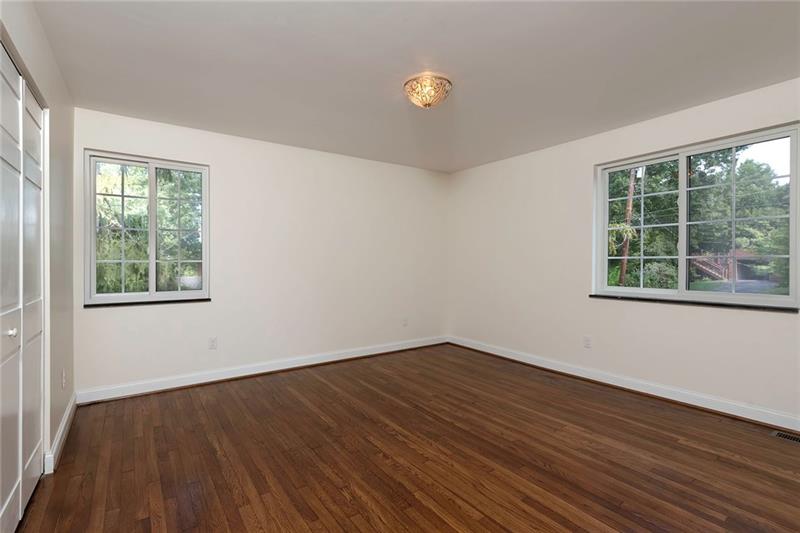 3325 Comanche Road Pittsburgh, PA 15241 - Photo 19 of 25 The Second Children's/Guest Bedroom on the Second Floor Features Refinished Hardwood Flooring, New Light Fixture and Great Natural Light!