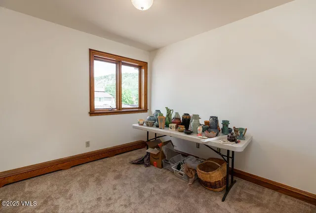 a room with furniture and window