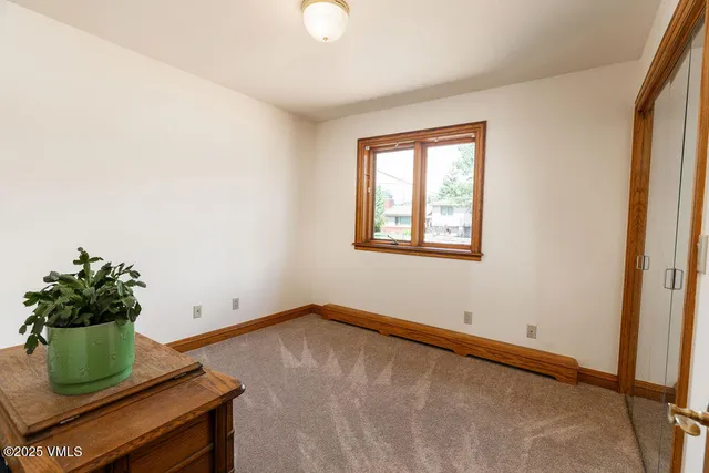 a room with a window